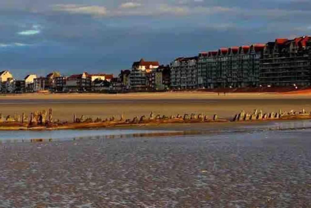 Face A La Mer, Appartement Rdc Bray Dunes المظهر الخارجي الصورة